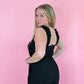 Louisa Linen Jumpsuit Black - She Chester