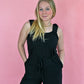 Louisa Linen Jumpsuit Black - She Chester