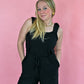 Louisa Linen Jumpsuit Black - She Chester