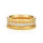 Louise Channel Set Band Ring - She Chester