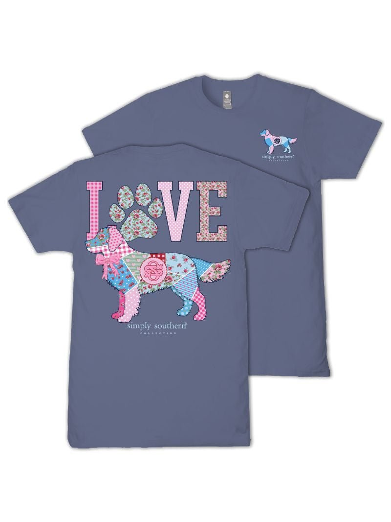 Love Dog Patwork Tee - She Chester