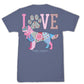 Love Dog Patwork Tee - She Chester