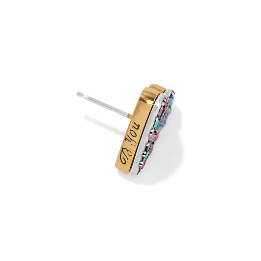 Love Messages Post Earring JA0225