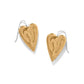 Love Messages Gold French Wire Earrings JA0223
