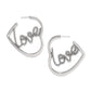 Love Script Hoop JA0167 - She Chester