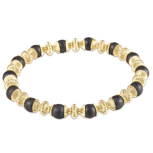 Loyalty Gold 6mm - Hematite - She Chester