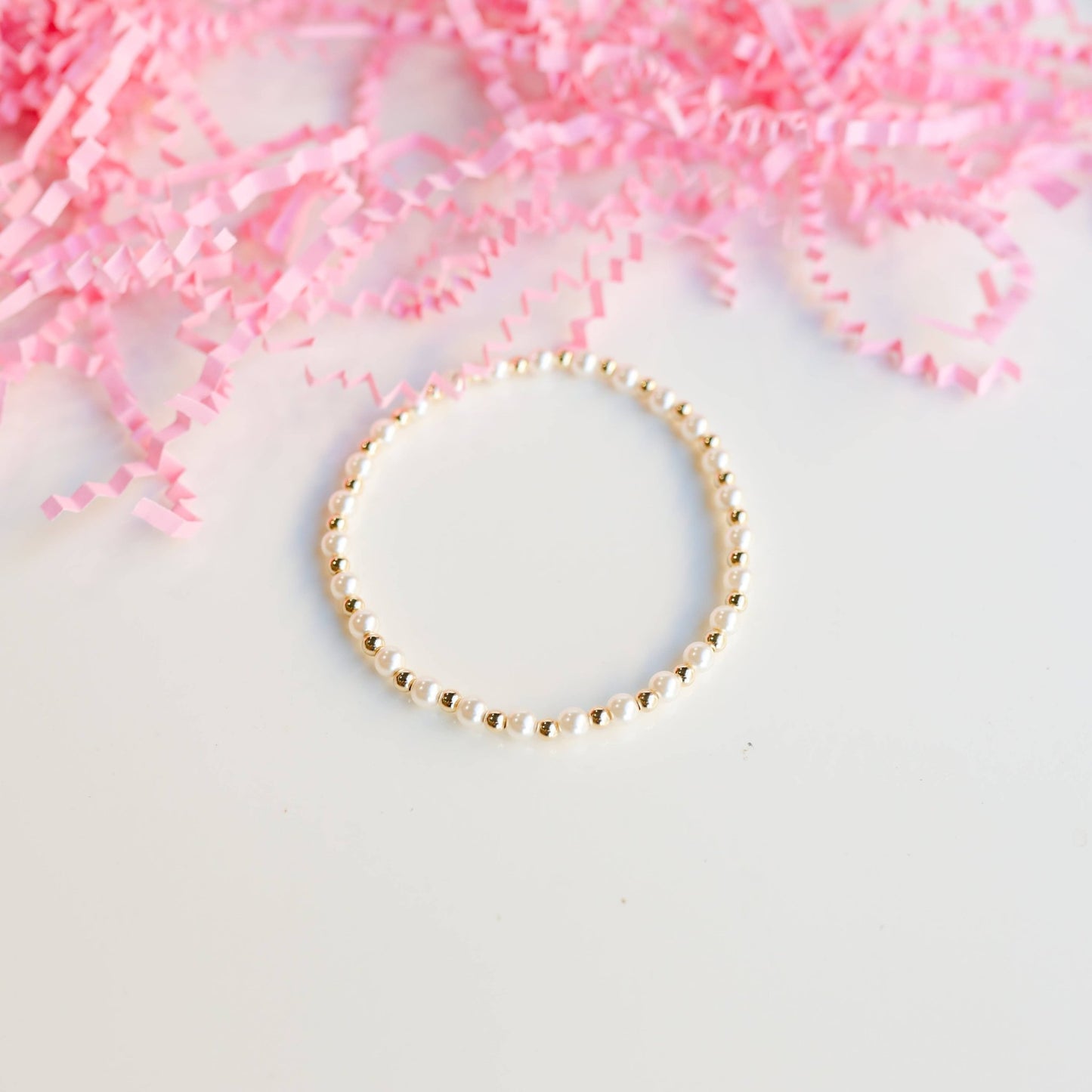 Luci Beaded Bracelet: Standard 6.75 inch - She Chester