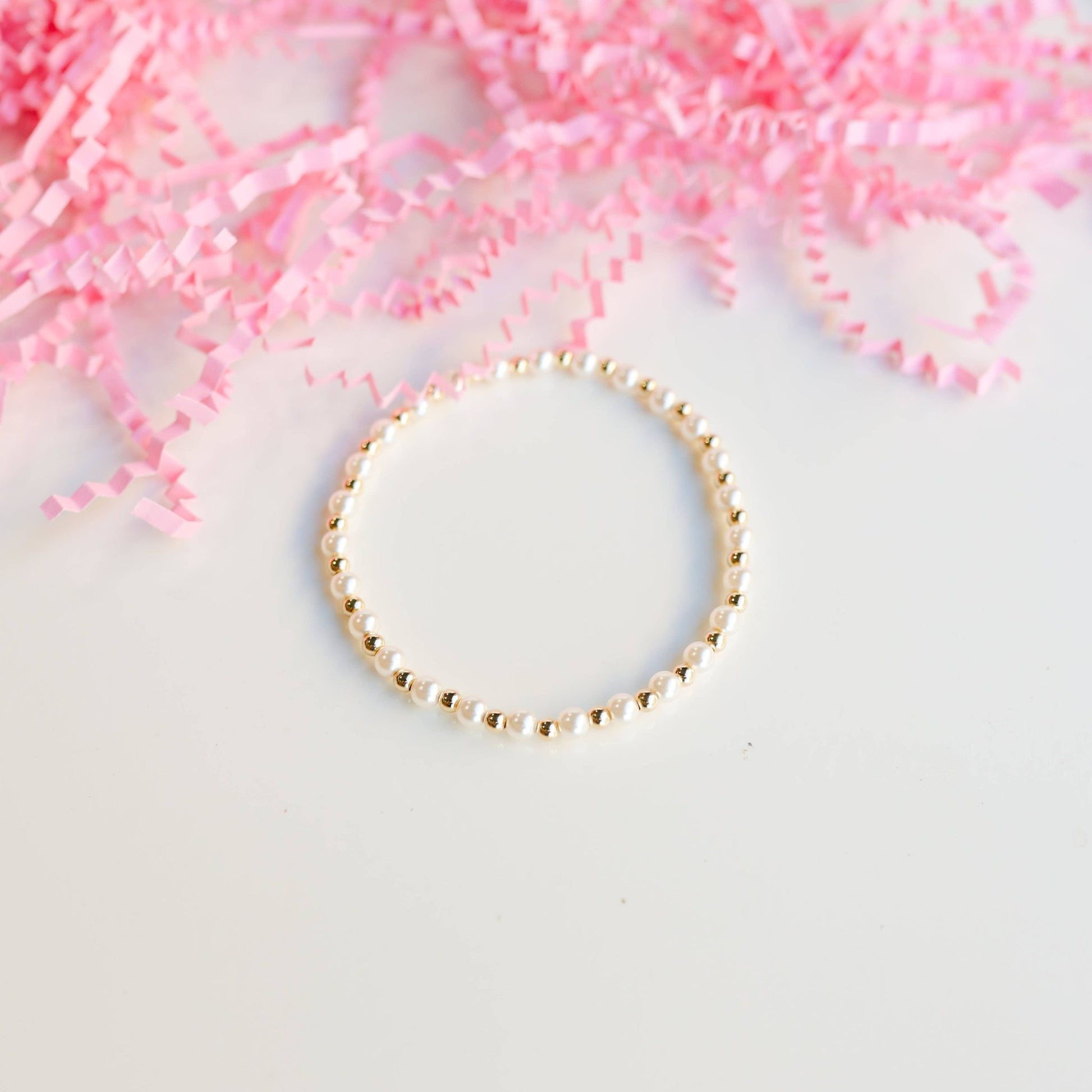 Luci Beaded Bracelet: Standard 6.75 inch - She Chester