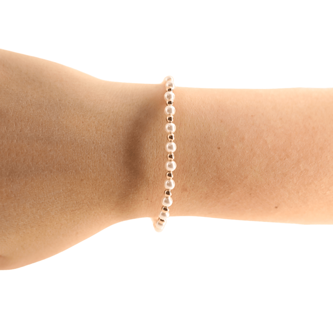 Luci Beaded Bracelet: Standard 6.75 inch - She Chester