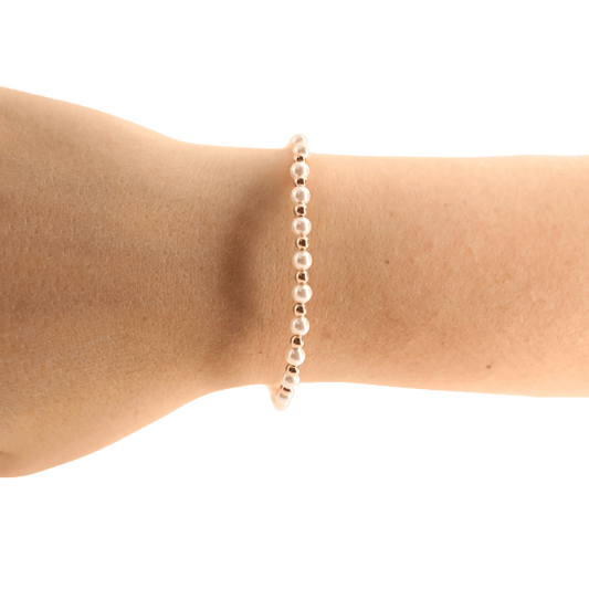 Luci Beaded Bracelet: Standard 6.75 inch - She Chester