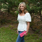 Lucy Eyelet White Top - She Chester