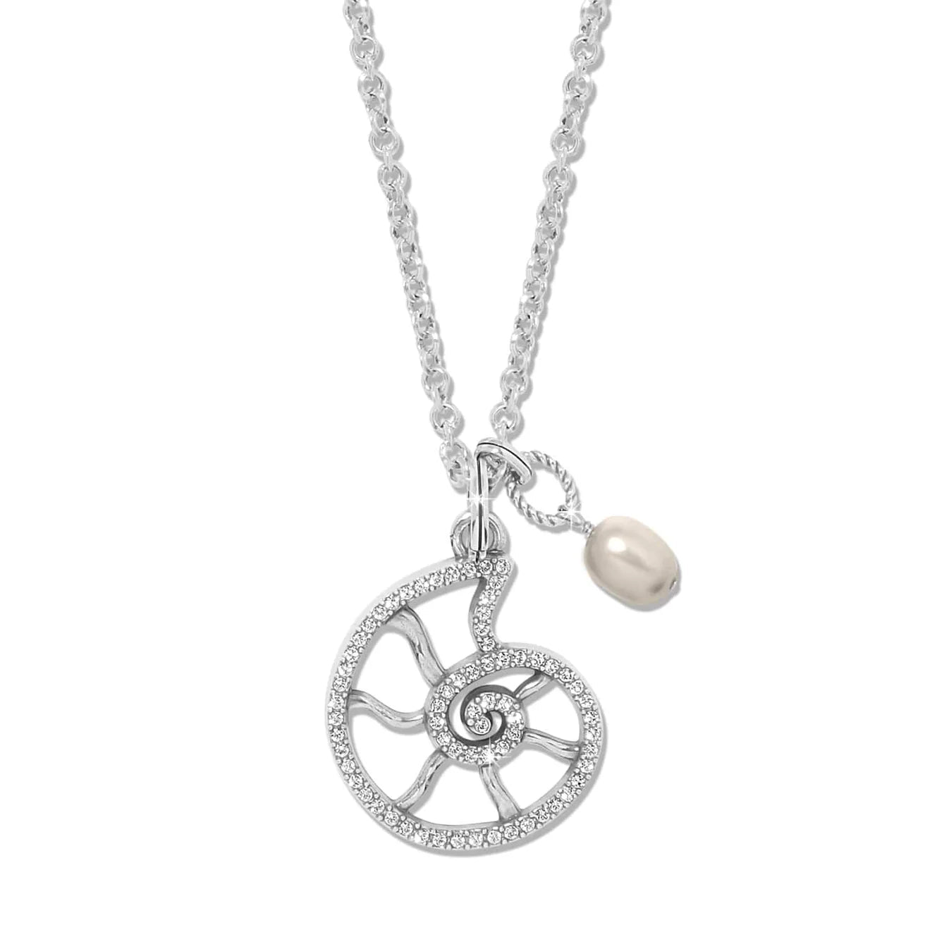 Lunar Tide Nautilus Shell Necklace JM0246 - She Chester
