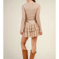 Lyric Lace Drop Waist Dress - She Chester