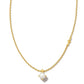 Maisie Pendant Necklace 18k Gold Vermeil White Pearl - She Chester