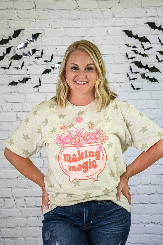 Making Magic Star Tee - She Chester