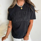 Mama Black Puff Tee - She Chester