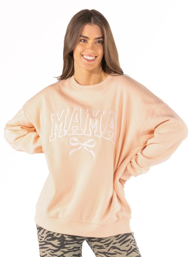 Mama Bow Crewneck - She Chester