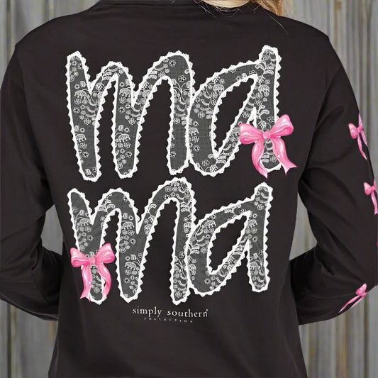 Mama Lace LS Tee - She Chester