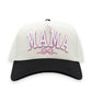 Mama Pink Black Hat - She Chester