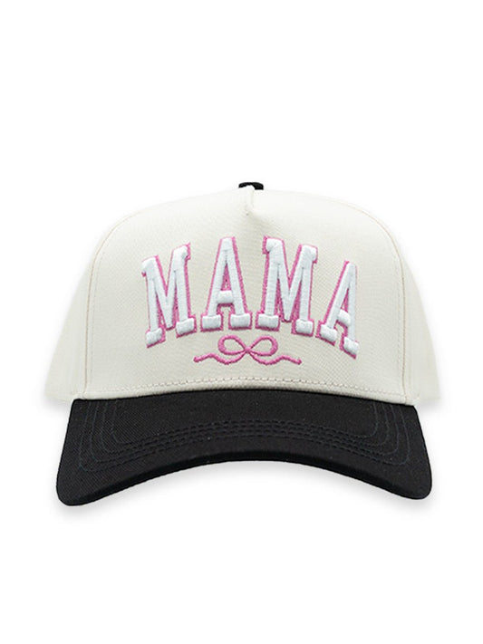 Mama Pink Black Hat - She Chester