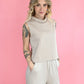 Martha Mock Neck Tank - She Chester