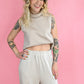 Martha Mock Neck Tank - She Chester