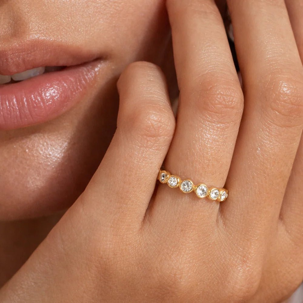 Maude Bezel Eternity Ring - She Chester