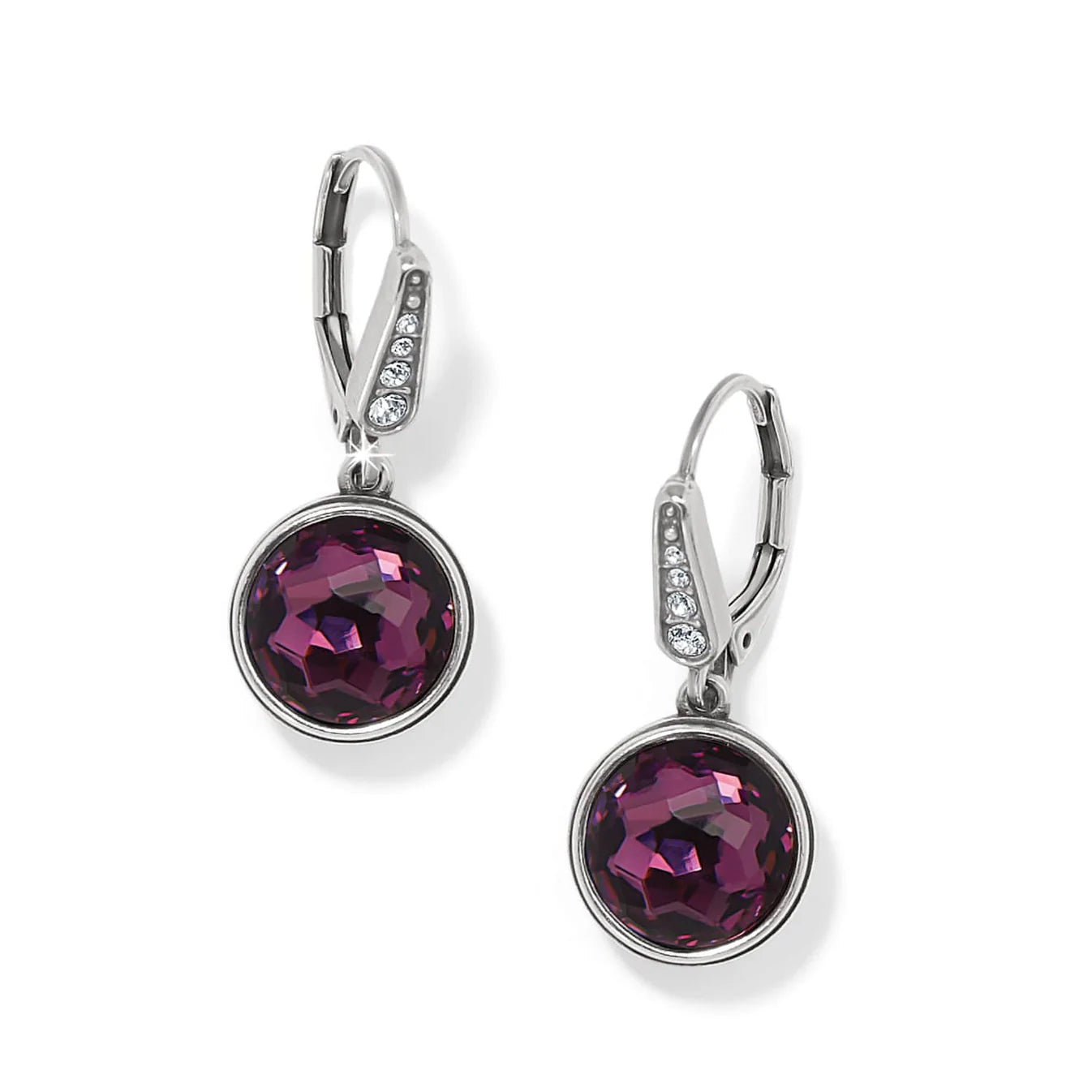 Meridian Amythest Drop Earring - JA0054