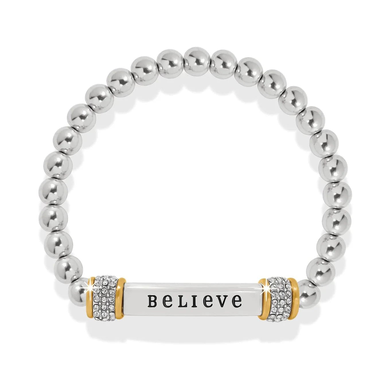 Meridian Believe 2Tn Stretch Bracelet JF0391 - She Chester