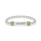 Meridian Believe 2Tn Stretch Bracelet JF0391 - She Chester