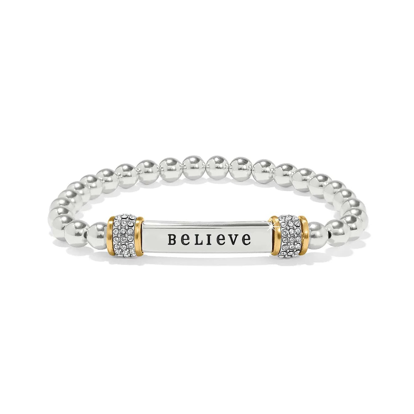Meridian Believe 2Tn Stretch Bracelet JF0391 - She Chester