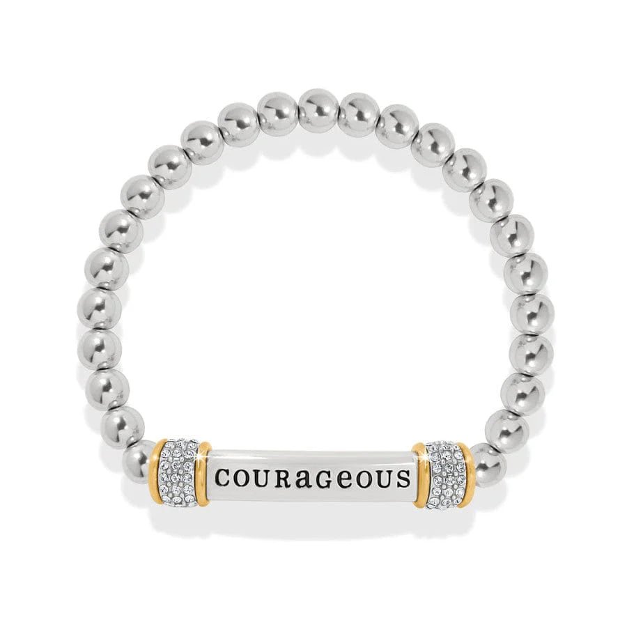 Meridian Courageous 2Tn Stretch Bracelet JF0190 - She Chester