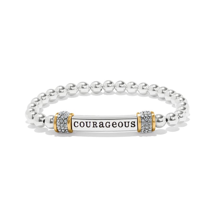 Meridian Courageous 2Tn Stretch Bracelet JF0190 - She Chester