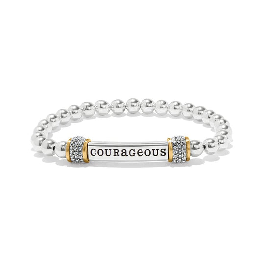 Meridian Courageous 2Tn Stretch Bracelet JF0190 - She Chester