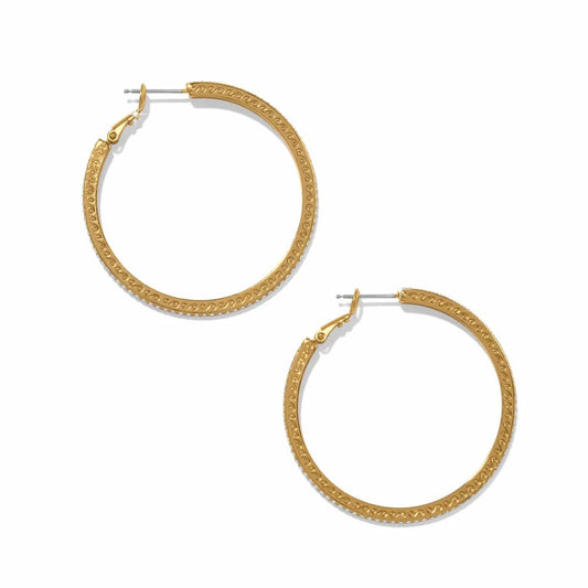 Meridian Eclipse Gold Large Hoop JA0315 - She Chester