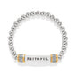 Meridian Faithfull 2Tn Stretch Bracelet JF0188 - She Chester