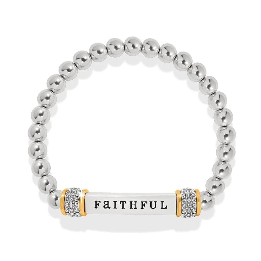 Meridian Faithfull 2Tn Stretch Bracelet JF0188 - She Chester