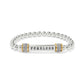 Meridian Fearless 2Tn Stretch Bracelet JF0392 - She Chester
