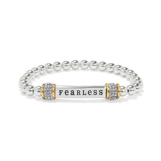 Meridian Fearless 2Tn Stretch Bracelet JF0392 - She Chester