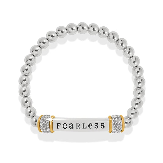 Meridian Fearless 2Tn Stretch Bracelet JF0392 - She Chester