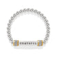 Meridian Grateful 2Tn Stretch Bracelet JF0187 - She Chester