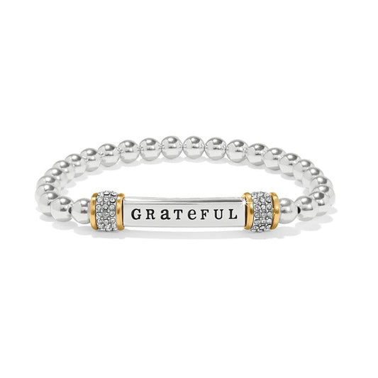 Meridian Grateful 2Tn Stretch Bracelet JF0187 - She Chester