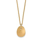 Meridian Orbit Gold Large Pendant Necklace JM0027 - She Chester