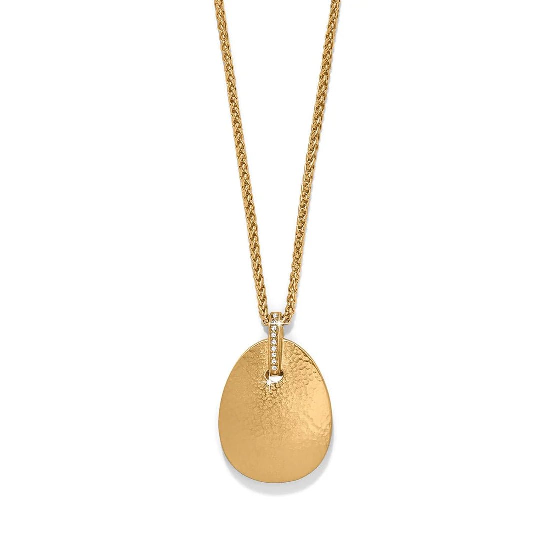 Meridian Orbit Gold Large Pendant Necklace JM0027 - She Chester