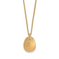 Meridian Orbit Gold Large Pendant Necklace JM0027