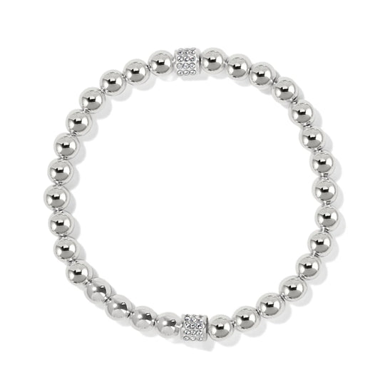 Meridian Petite Silver Stretch Bracelet - JF0084 - She Chester