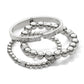 Meridian Petite Silver Stretch Bracelet - JF0084