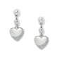 Meridian Petite Wave Silver Post Drop Earrings JA0273 - She Chester