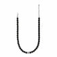 Meridian Solis Black Bead Necklace JM0075
