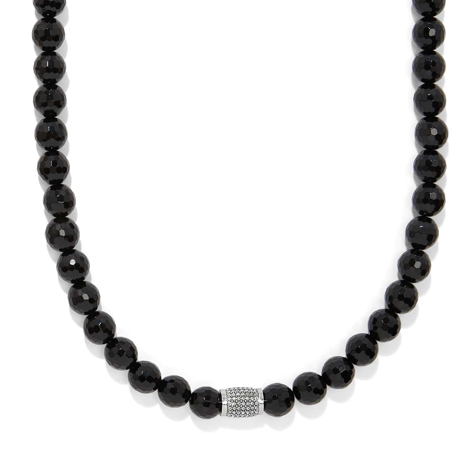 Meridian Solis Black Bead Necklace JM0075 - She Chester